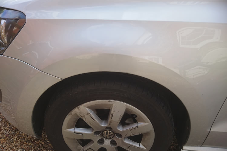 Volkswagen Polo after dent removal